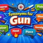 Synonyms for gun