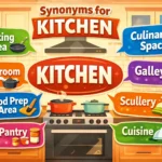 Synonyms for kitchen