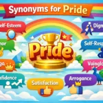 Synonyms for pride