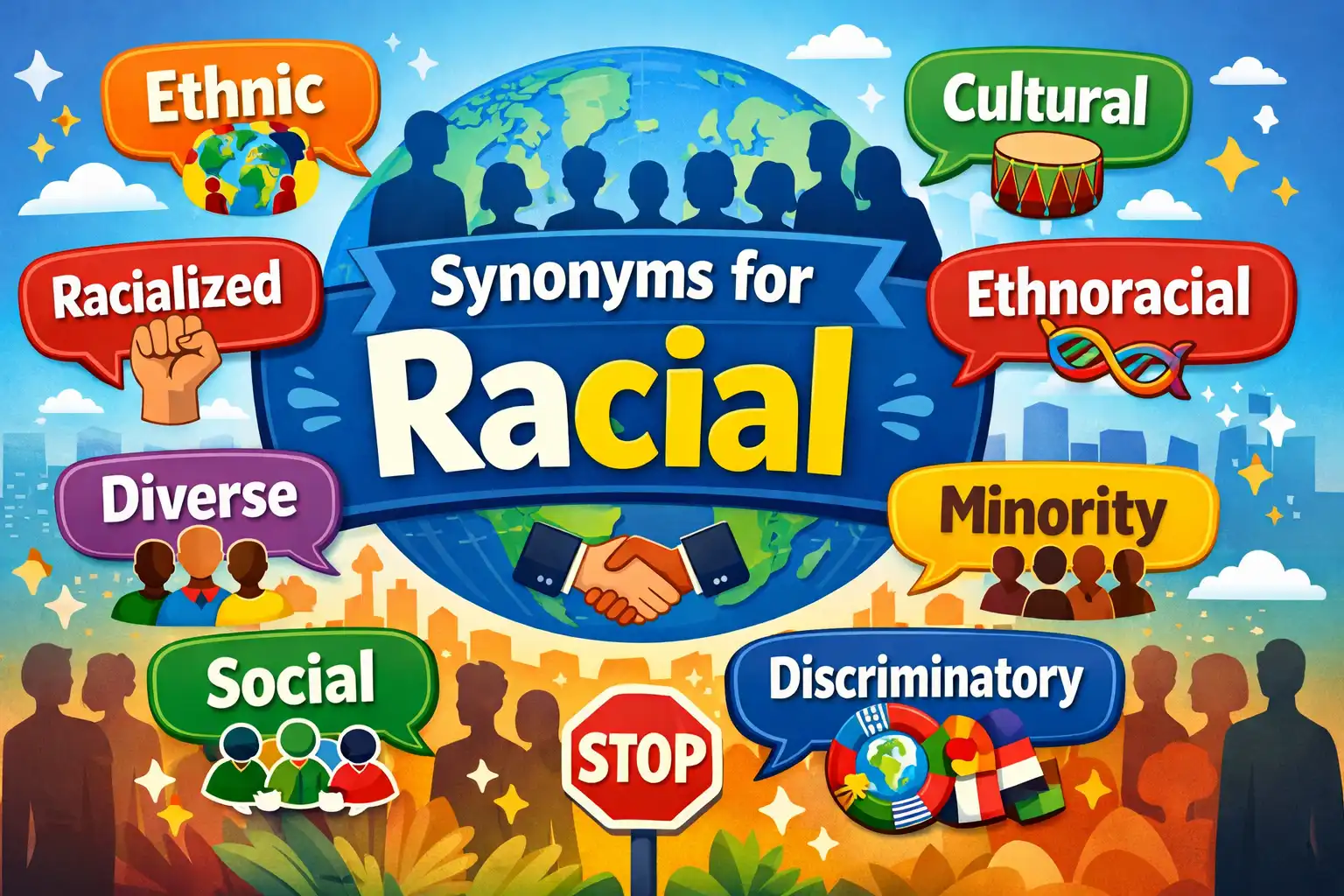 synonyms for racial