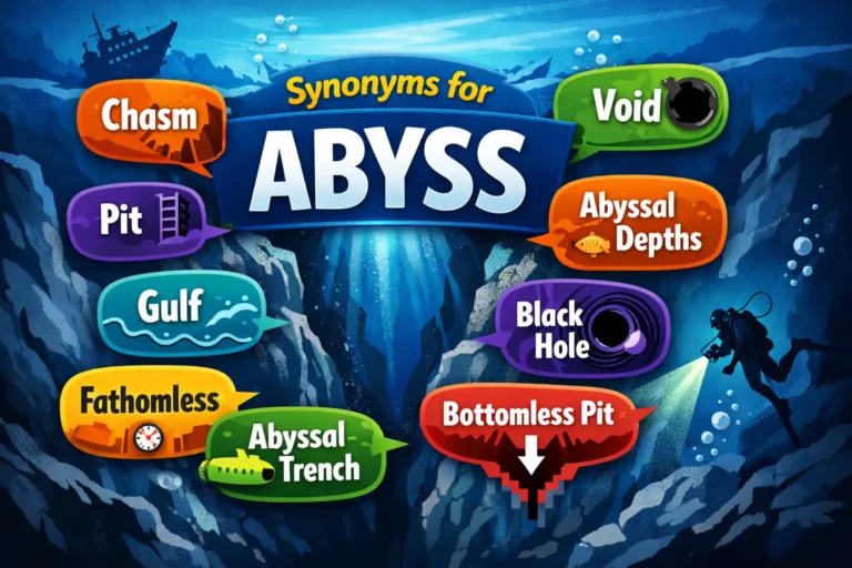 synonyms for abyss