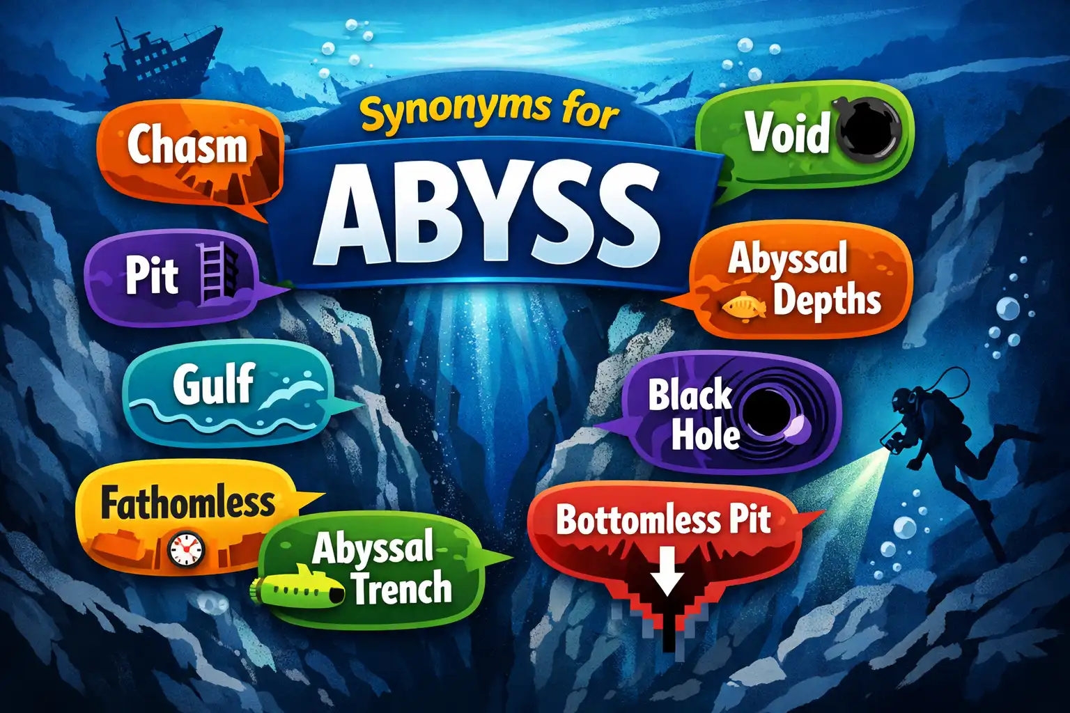 synonyms for abyss