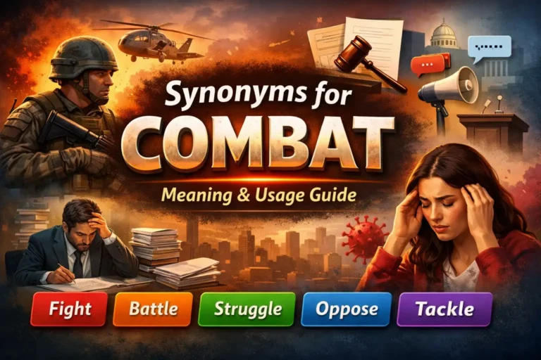 Synonyms for combat