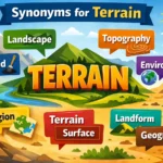 synonyms for terrain