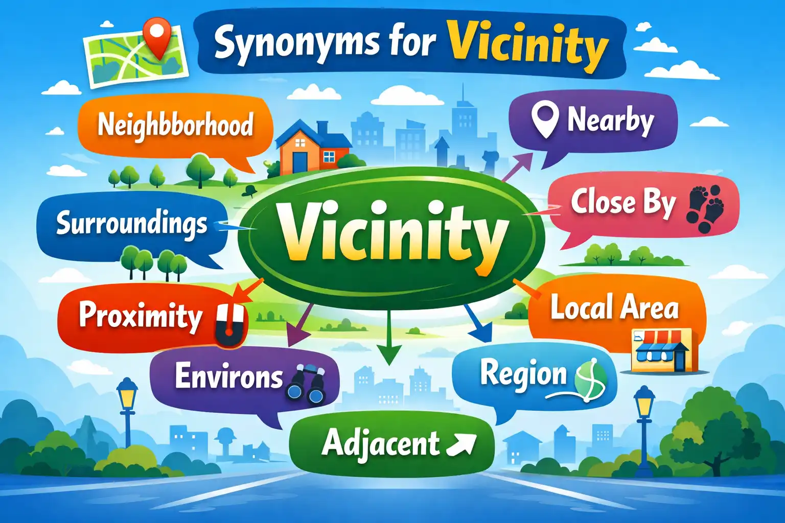 synonyms for vicinity