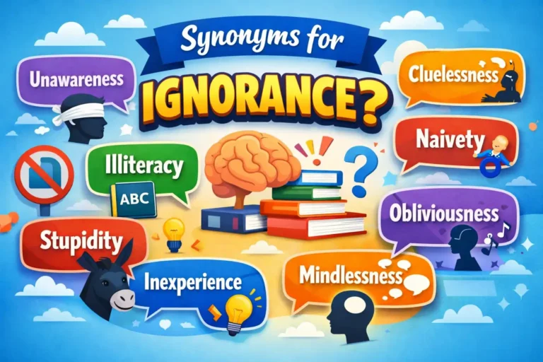 synonyms of ignorance