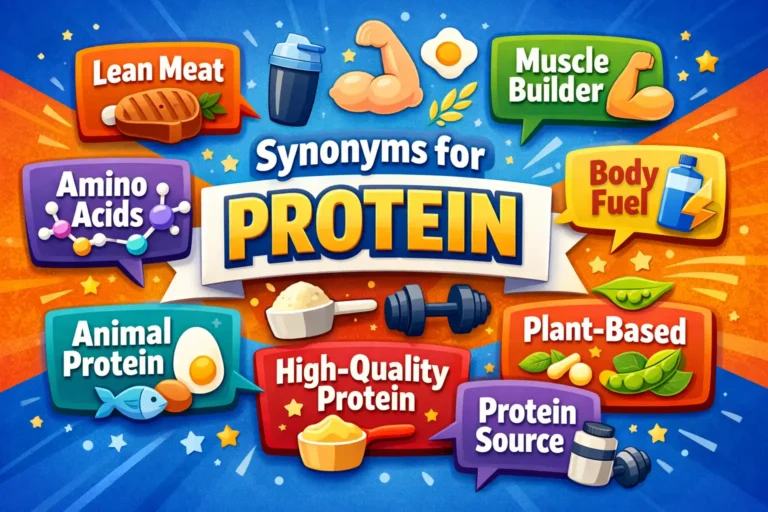 synonyms for protein