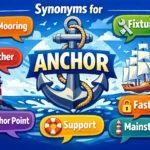 synonyms for anchor