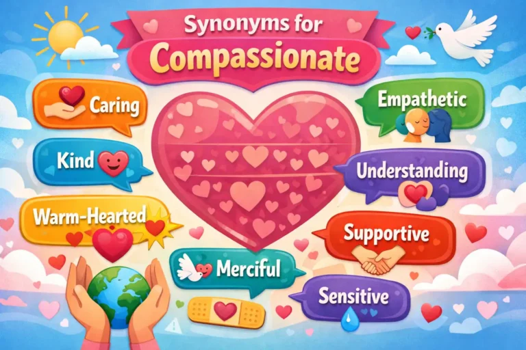 synonyms for compassionate