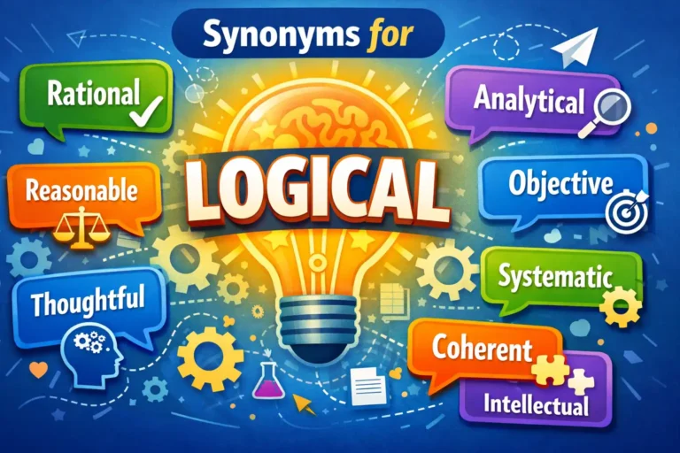 synonyms for logical