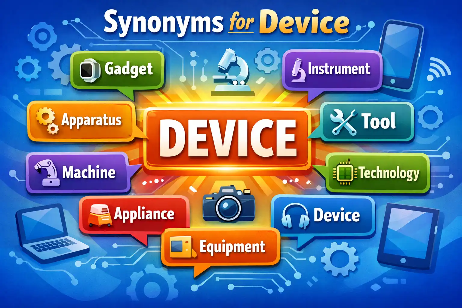 synonyms for device