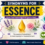 synonyms for essence