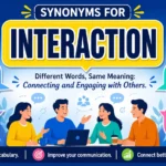 synonyms for interaction