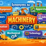 synonyms for machinery
