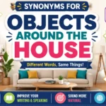 synonyms for objects around the house