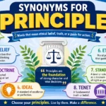 synonyms for principle