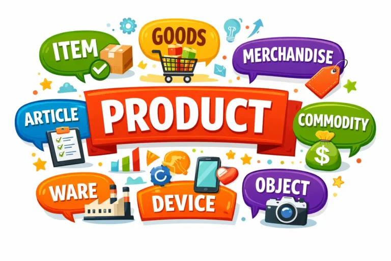 synonyms for product