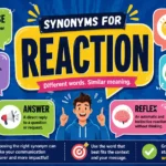 synonyms for reaction
