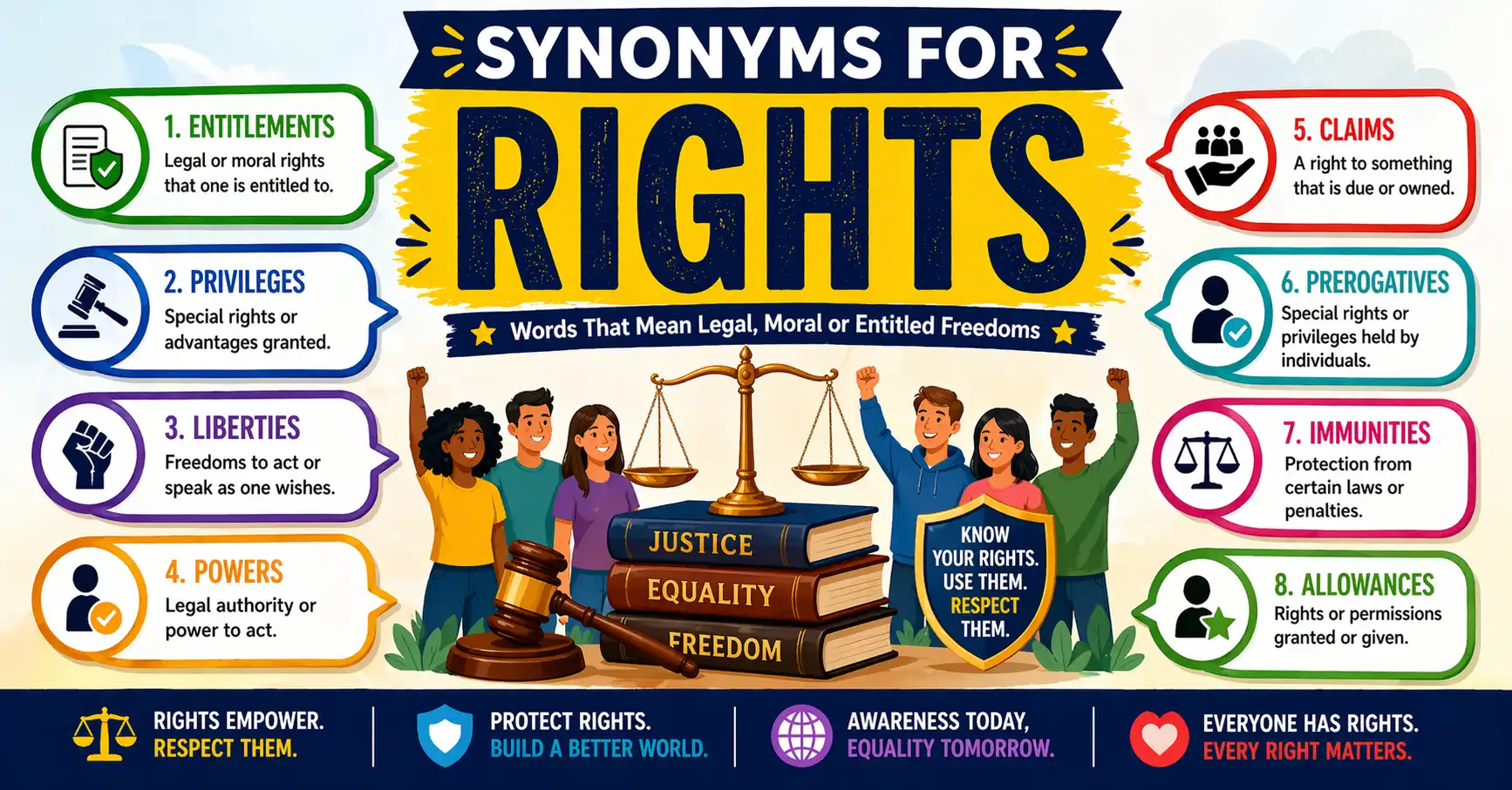 Synonyms for Rights: Understanding the Best Alternatives in 2026