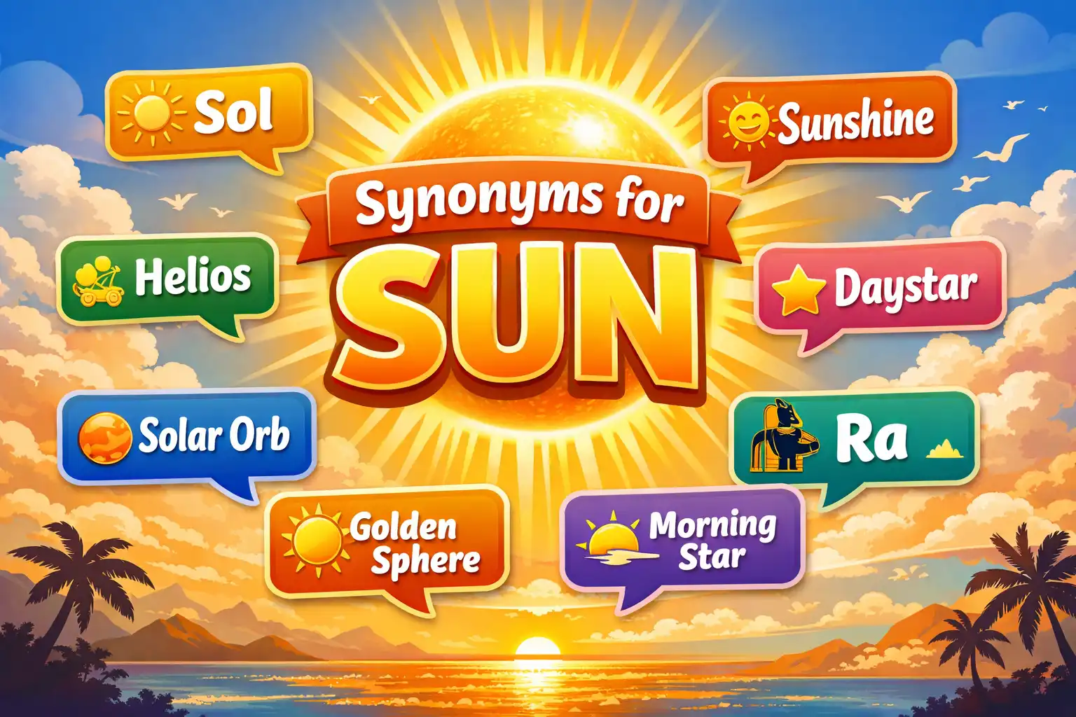 synonyms for sun