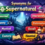 synonyms for supernatural