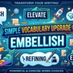 Simple Vocabulary Upgrade for Writing: 50+ Word Swaps That Instantly Improve Your Style