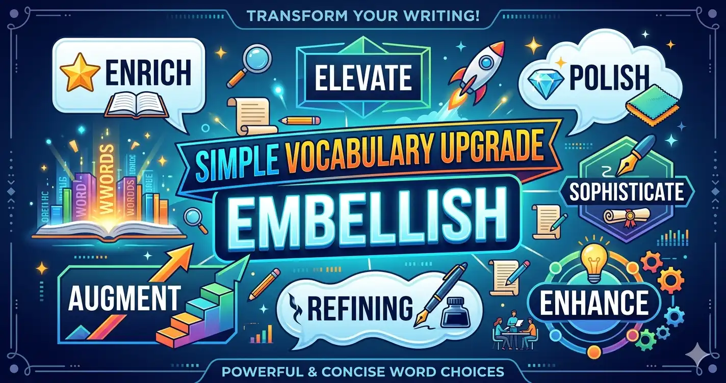 Simple Vocabulary Upgrade for Writing: 50+ Word Swaps That Instantly Improve Your Style