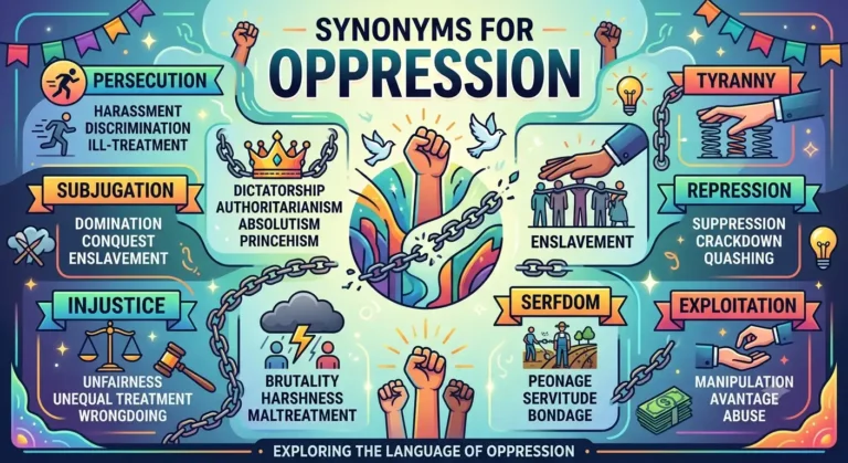synonyms for oppression
