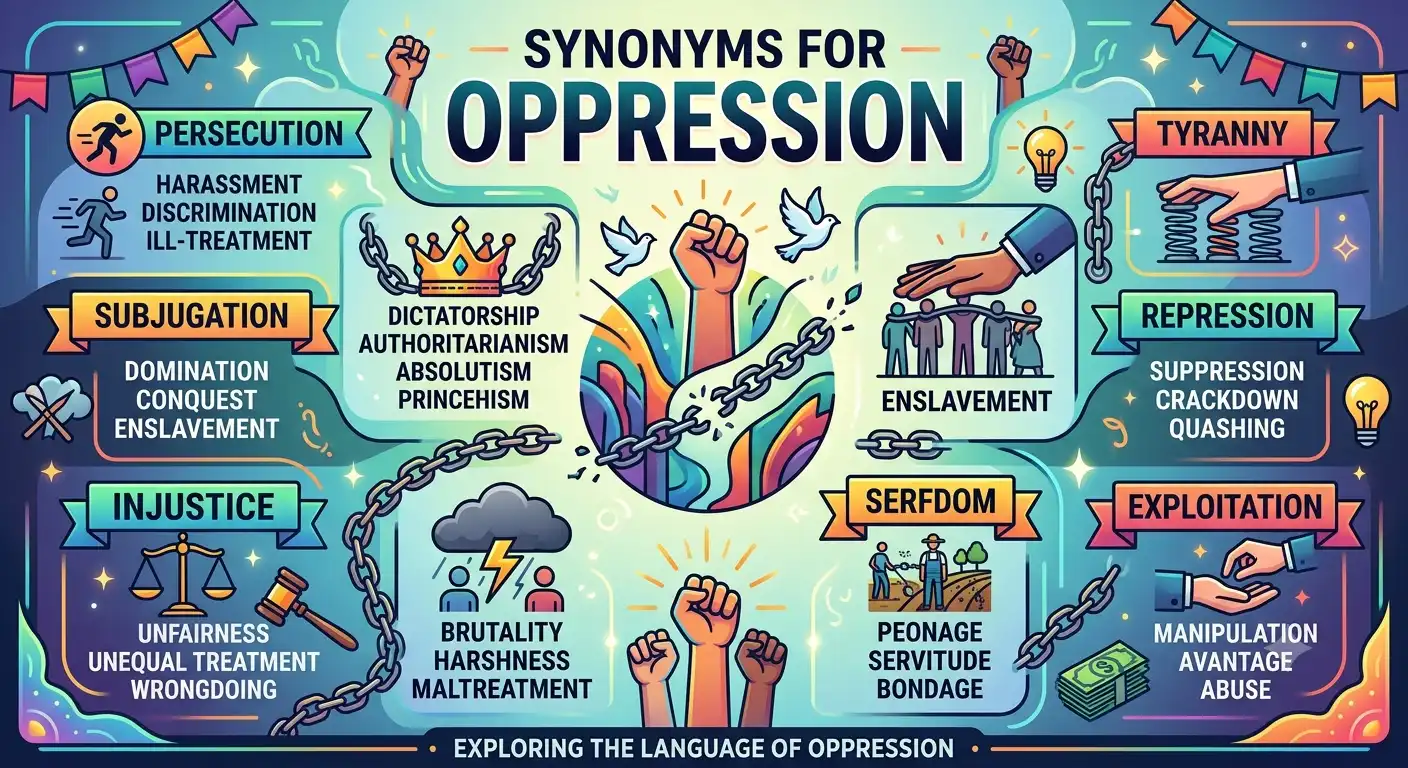 synonyms for oppression
