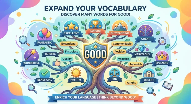 another word for good