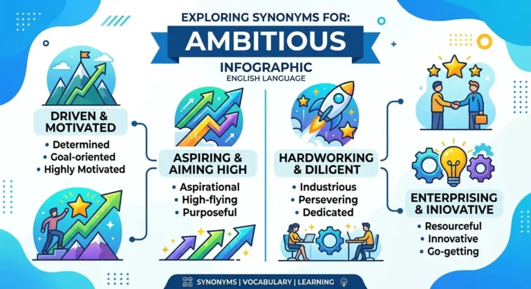 synonyms for ambitious
