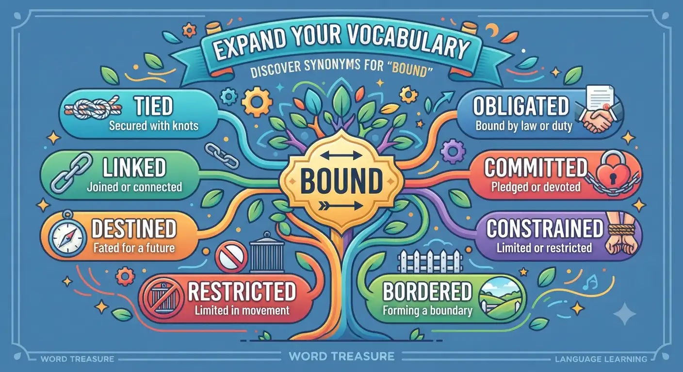synonyms for bound