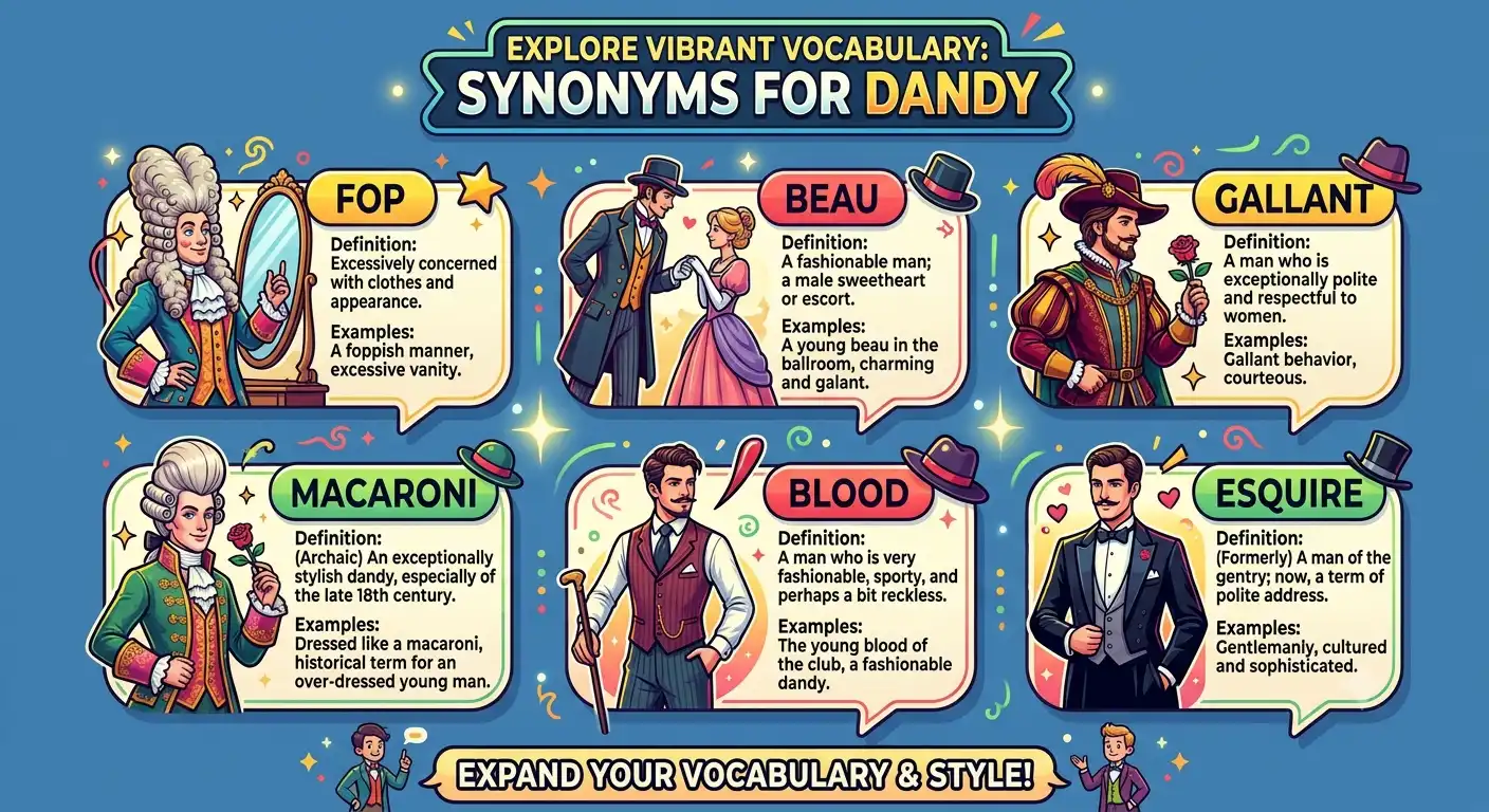synonyms for dandy