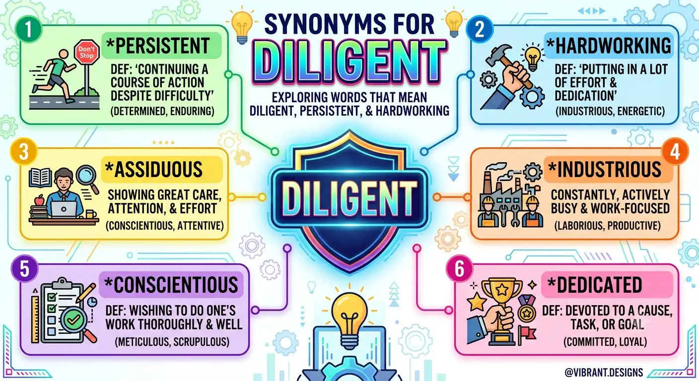 synonyms for diligent