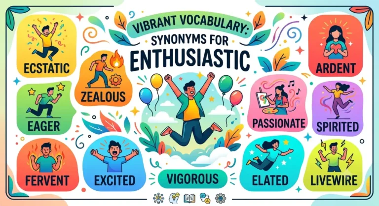 synonyms for enthusiastic