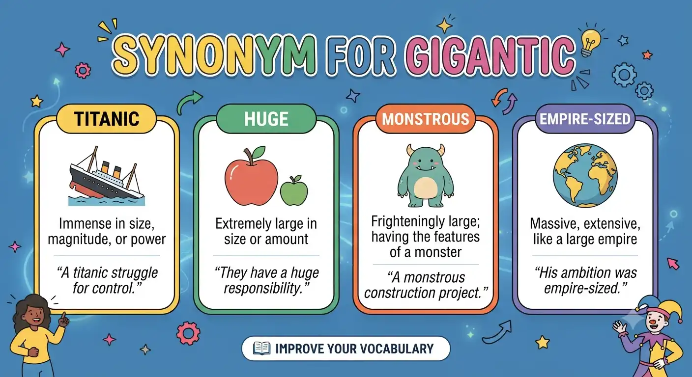 synonyms for gigantic