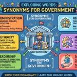 synonyms for government