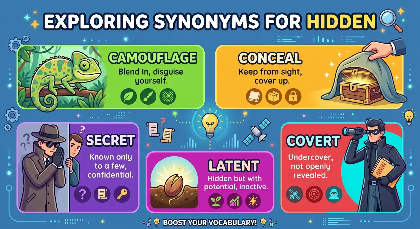 synonyms for hidden