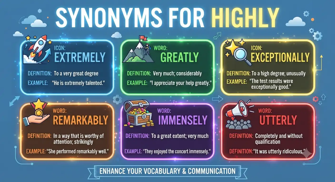 synonyms for highly