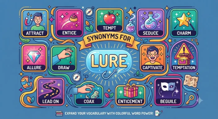 synonyms for lure