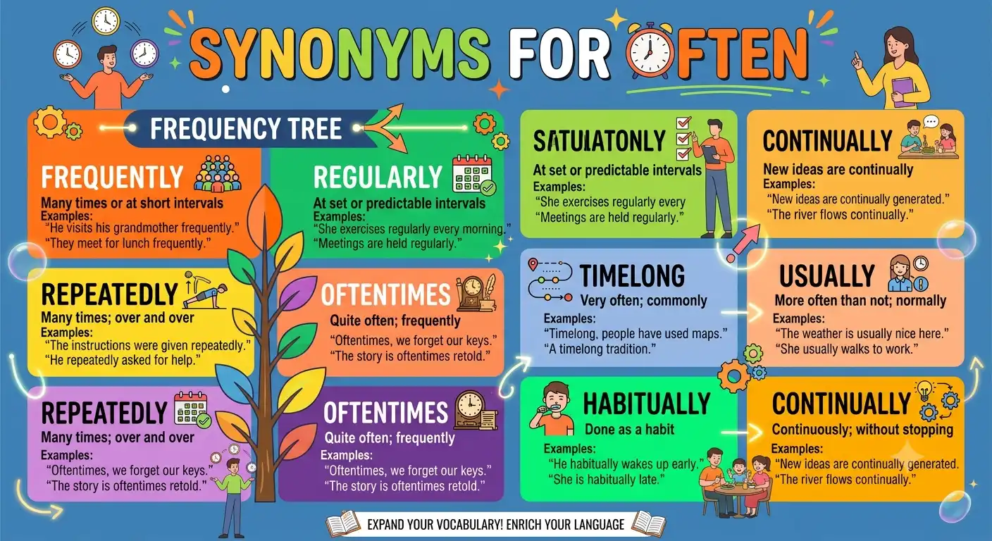 synonyms for often