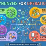synonyms for operations