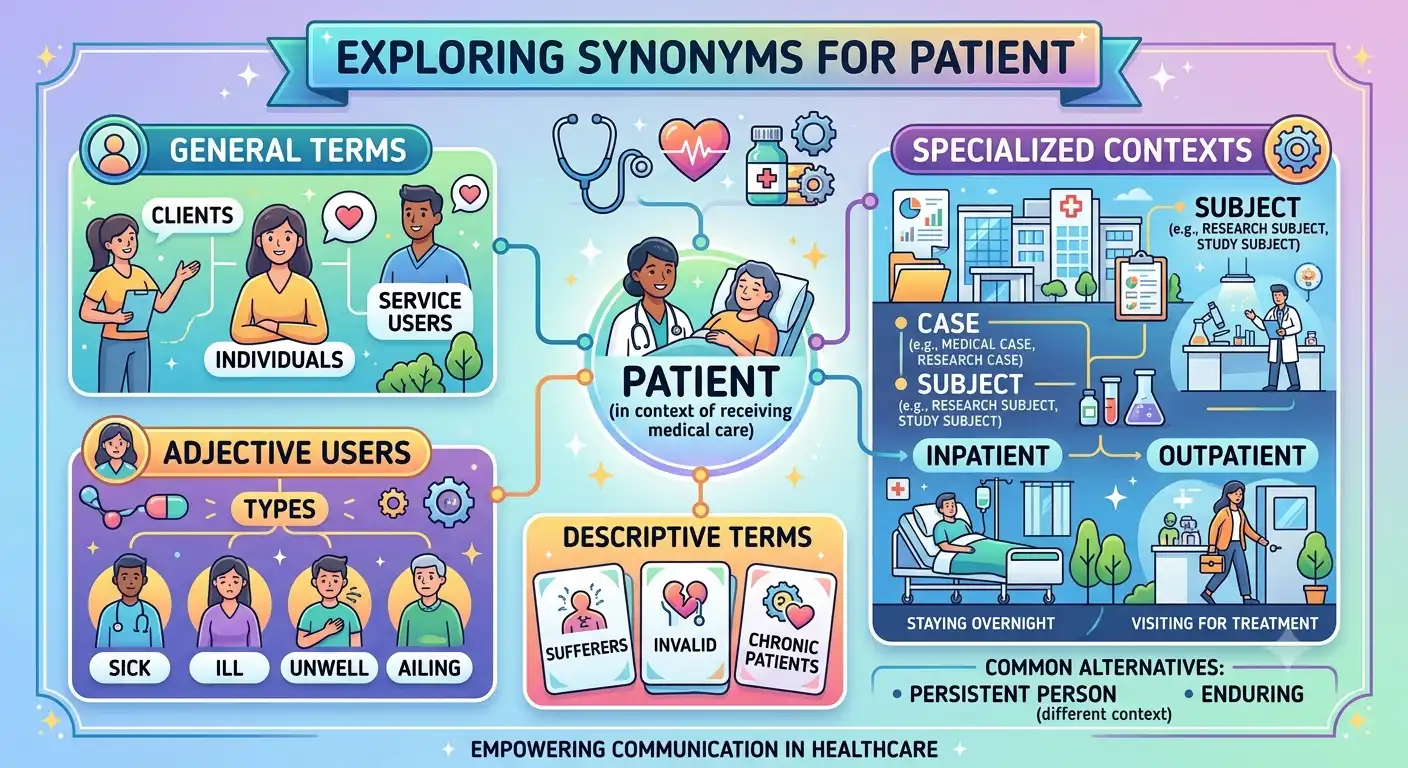 synonyms for patient