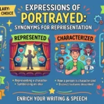 synonyms for portrayed
