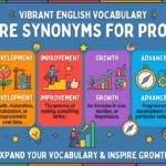 synonyms for progress