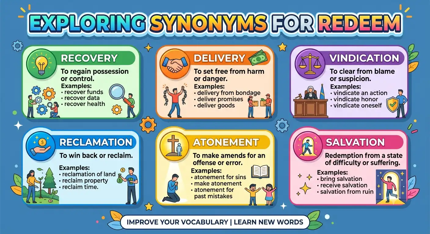 synonyms for redeem