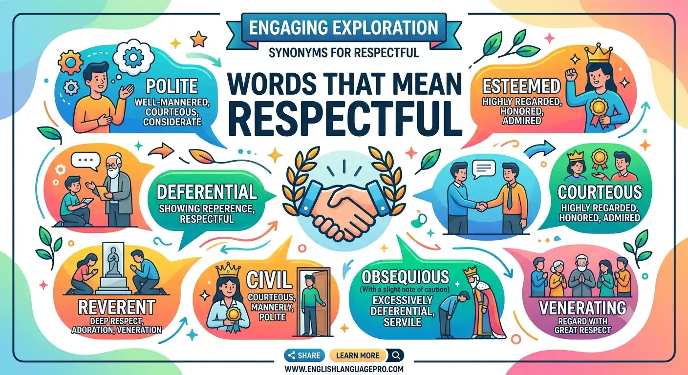 synonyms for respectful