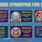 synonyms for secret