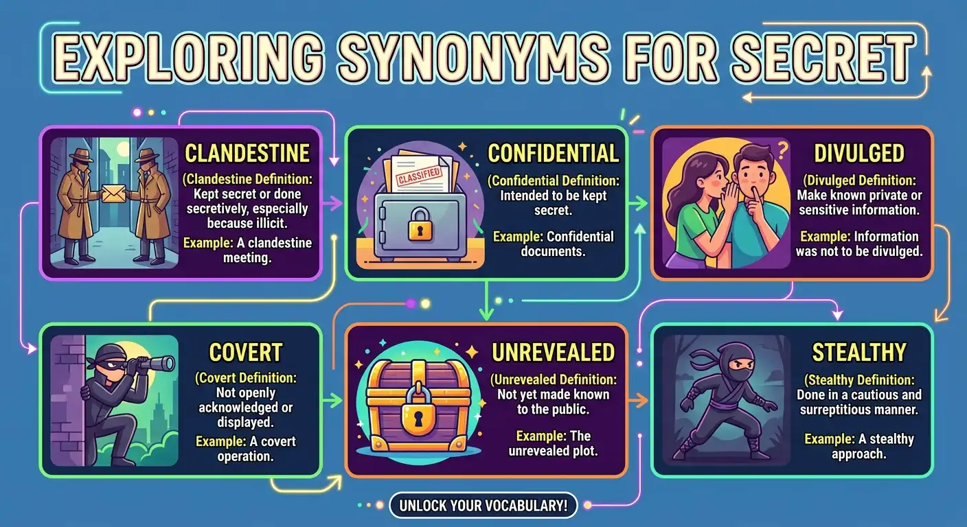 synonyms for secret