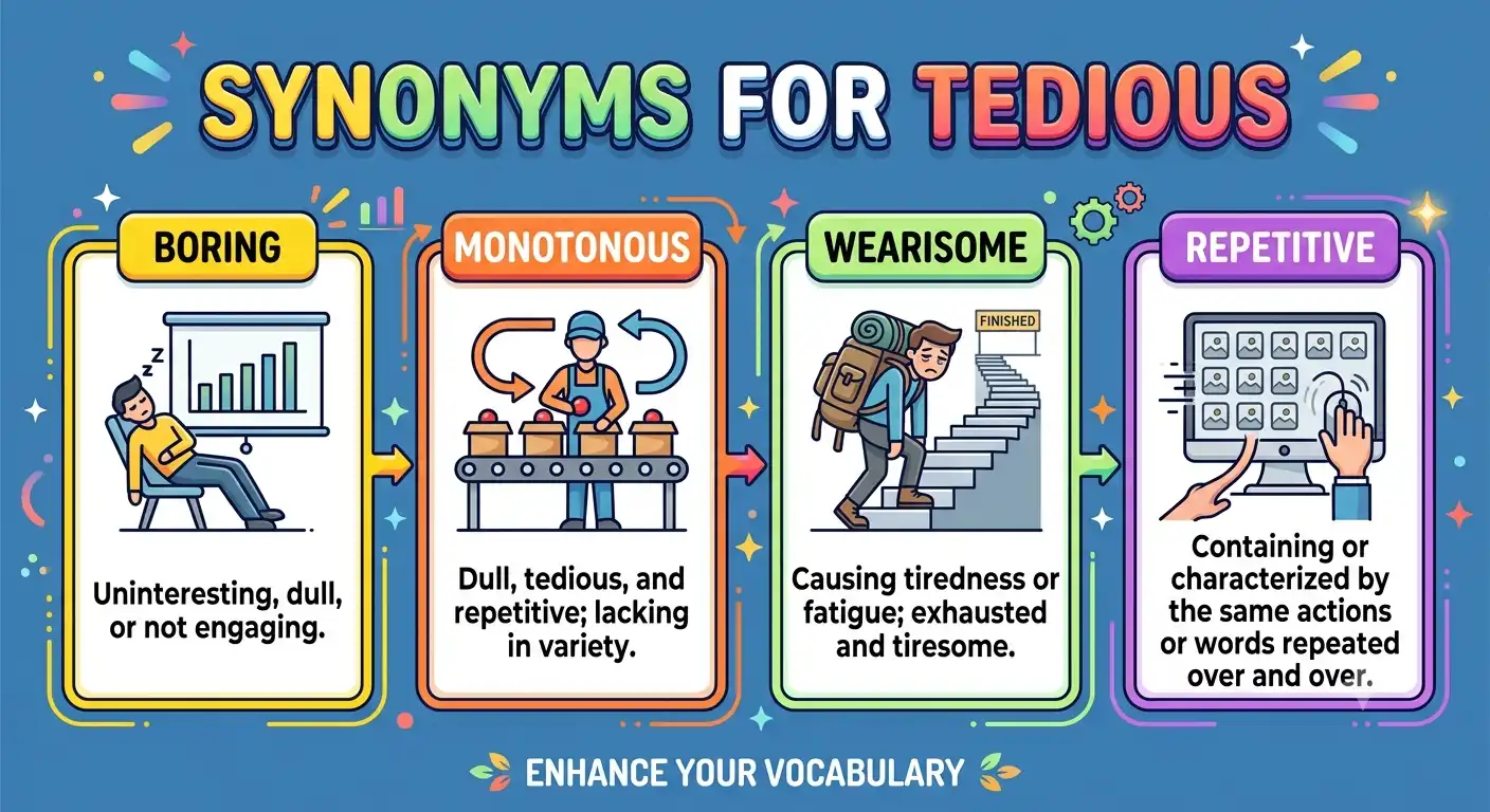 synonyms for tedious